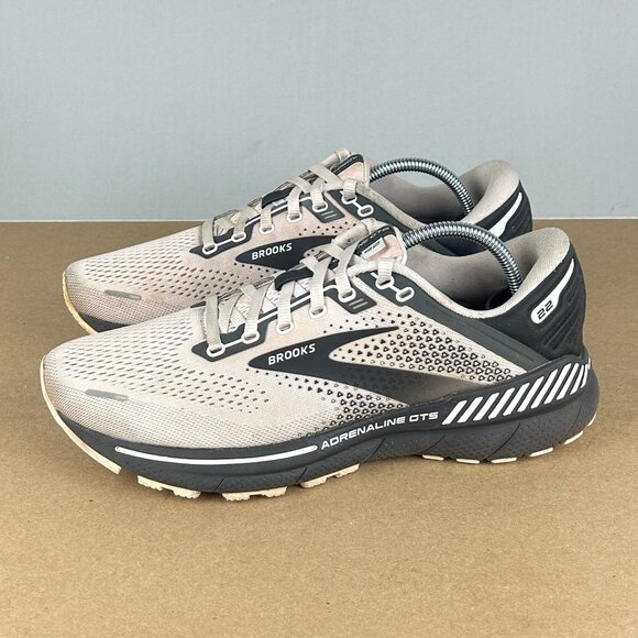 Brooks Shoes - Brooks Adrenaline GTS 22 Athletic Running Shoes Womens 9 Pink Black Low Top